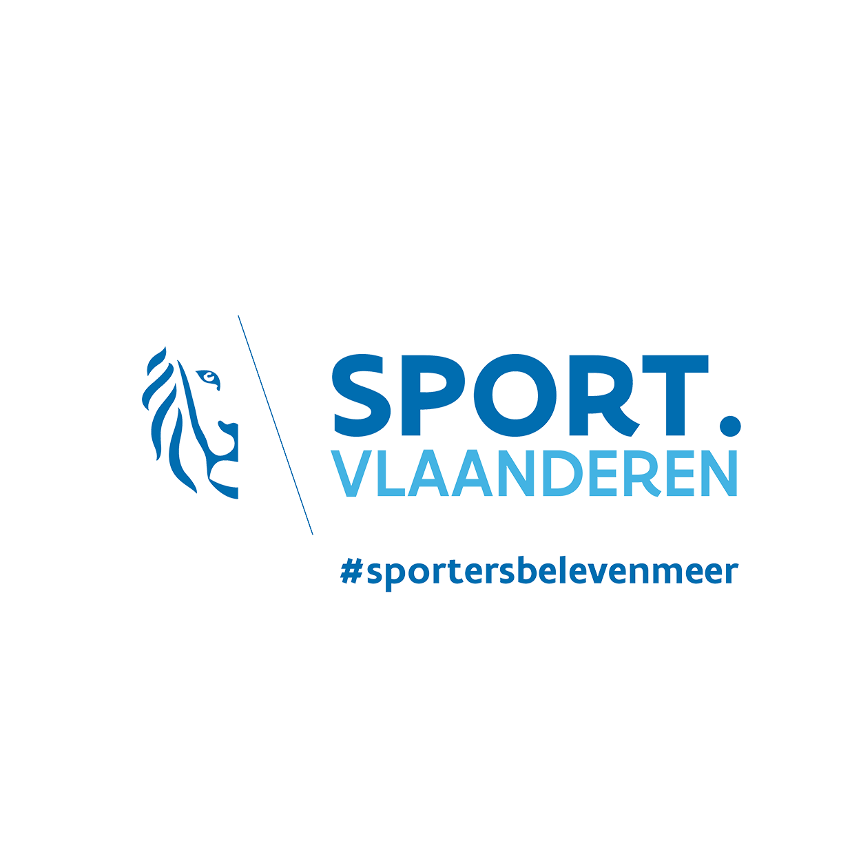 Het logo van SportVlaanderen